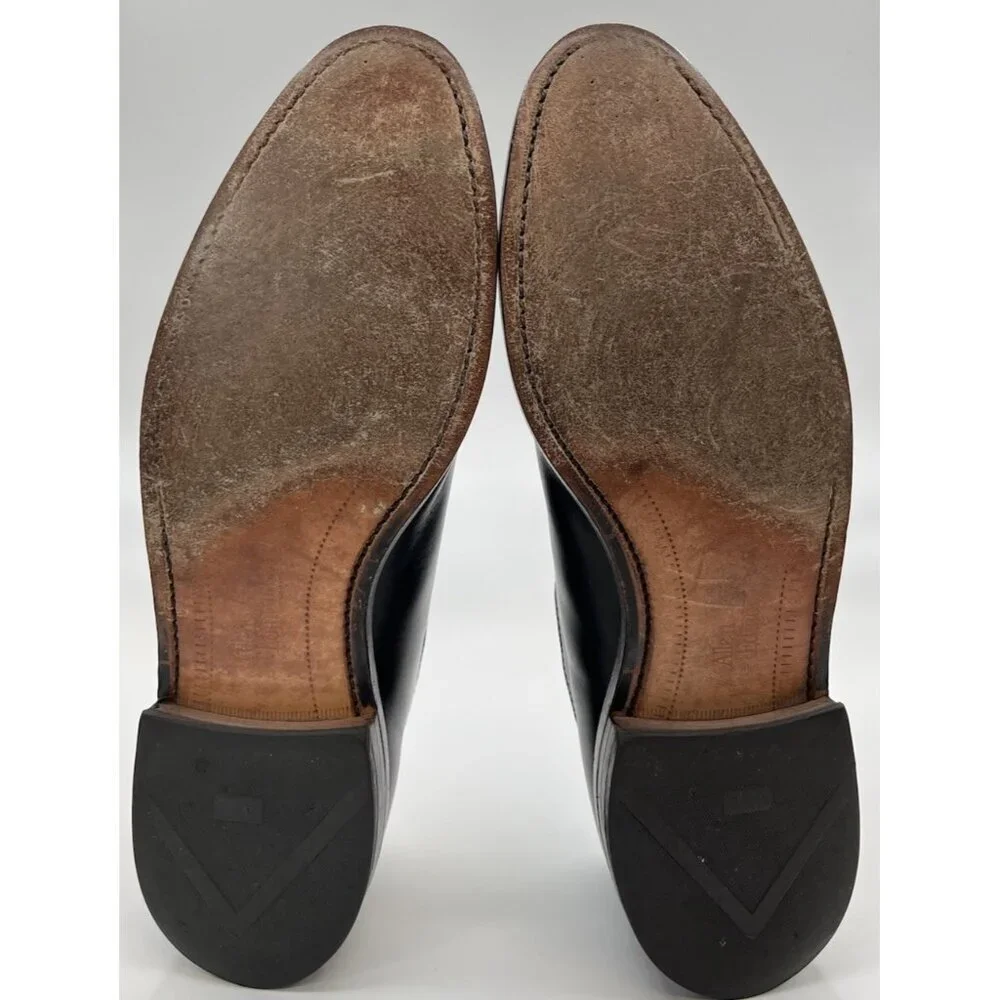 Allen Edmonds Delray Men’s Oxford Split-Tow Black Leather Dress Shoes Size 9.5D